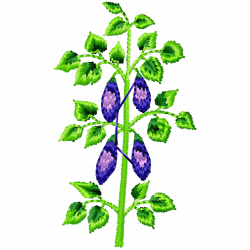 Flowers And Tree Embroidery Design 2 Flowers And Tree Embroidery Design 2